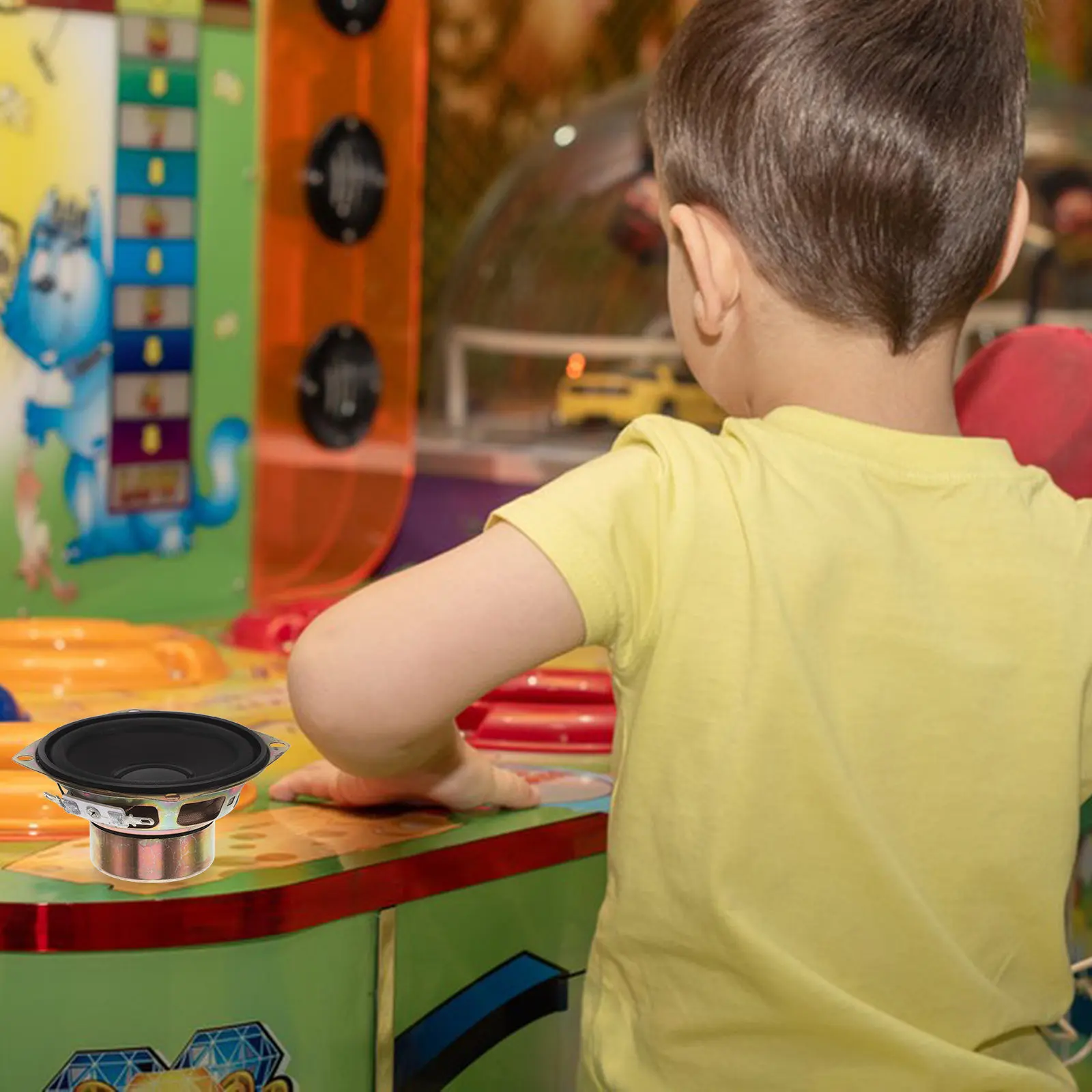 

2Pcs Speaker Replacement for Claw Machine Pinball Games Enhanced Realistic Sound Ideal for Amusement Use