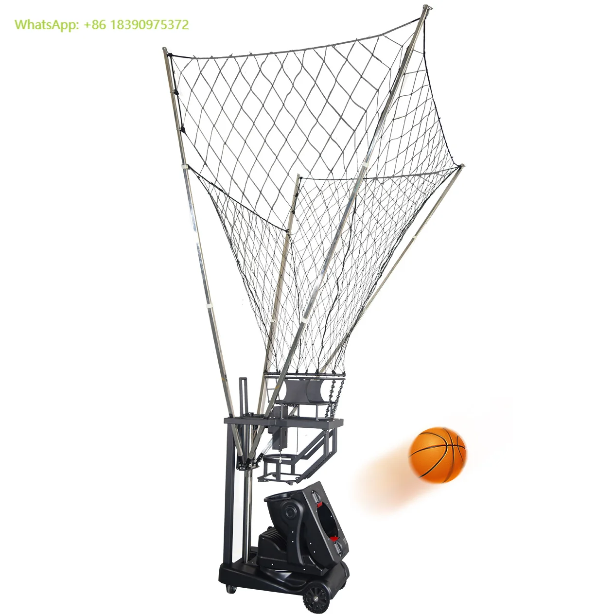 Smart Automatic Basketball Shooting Throwing Machine for Professional Training With LED Display