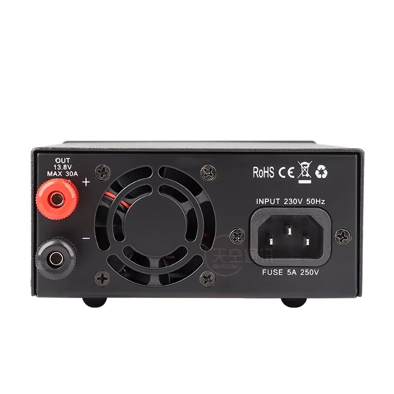 QJE refined PS30SWVII communication switching power supply 7 seven-generation radio 13.8V 30A Anderson interface