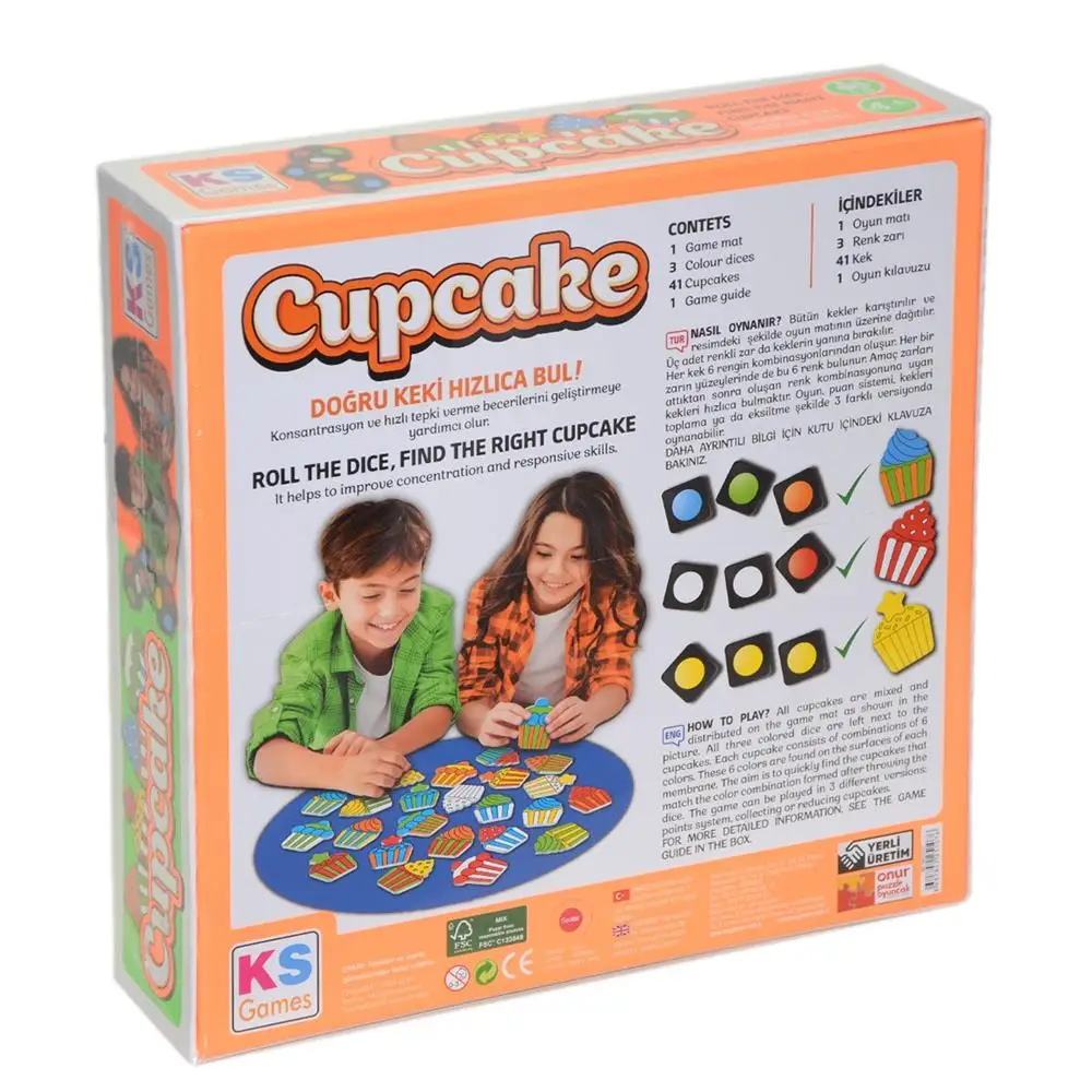 KS Puzzle Ks Games Cupcake fun box game