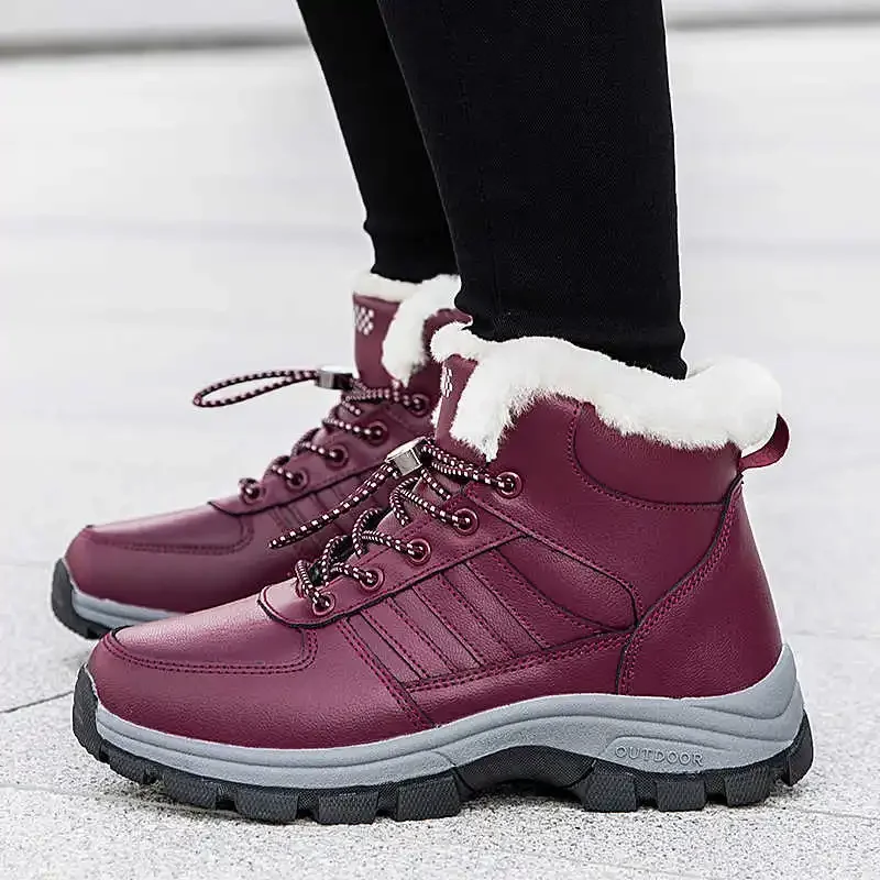 Snowshoe Super Big Size Woman's Wide Fit Shoes All For Hiking And Leisure Climbing Shoes Sneakers Sport Snow Boots Styling