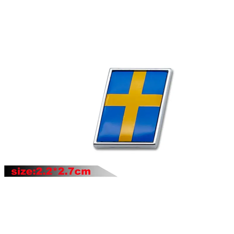 Universal Metal Car Rear Tailgate Decal Letter Logo Badge Sport Modified Appearance Parts For Volvo All Series XC V S C Models