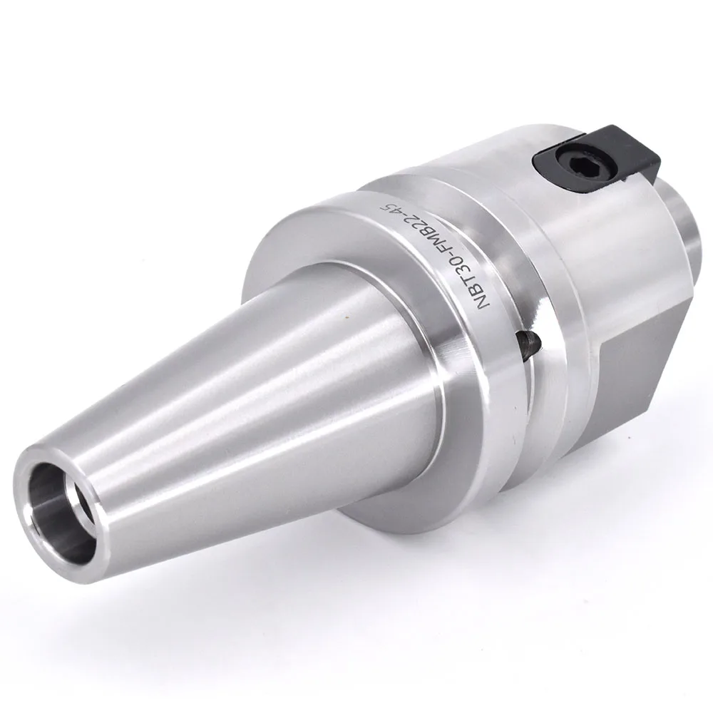 1 pçs face end mill ferramenta titular nbt30 fmb22 45l chuck keyless sem suportes keyway cnc máquina de trituração