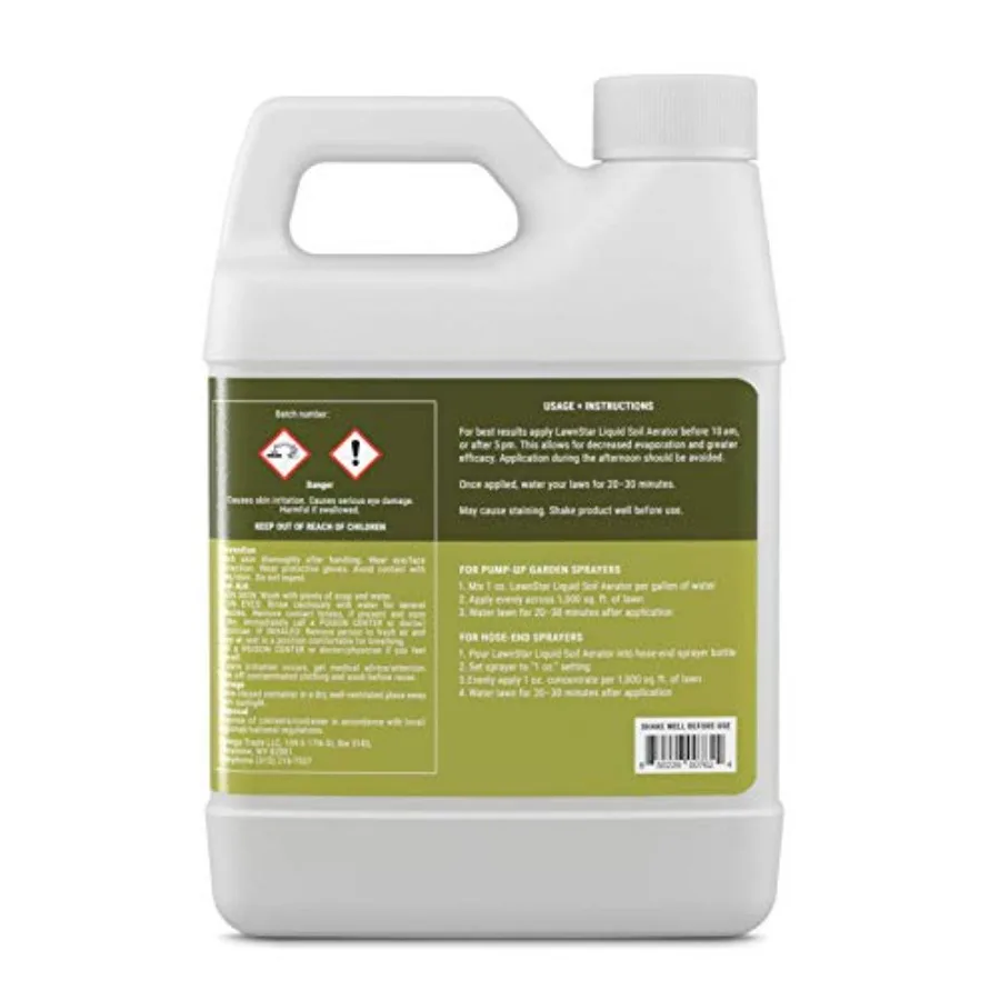 Liquid Lawn Aerator fl - Loosens and Conditions Compacted Soil - Alternative to Core and Mechanical Aeration - Imps Water Penet