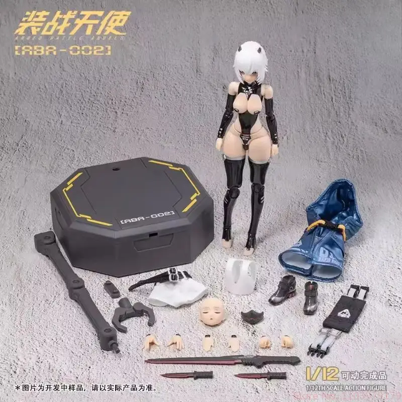 

Original Huanyu Technology Armed Battle Angel 1/12 Scale Aba-002 Collected Character Mobile Set Female Warrior Anime Model Toy