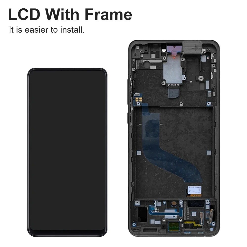 AMOLED Screen for Xiaomi Mi 9T Pro / Mi 9T Lcd Display Touch Screen Digitizer for Xiaomi Redmi K20 Pro / K20 Screen Replacement