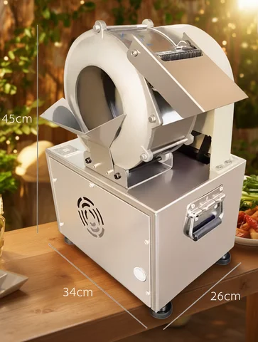 Electric Commercial Practical Potato Carrot Slicer Potato Radish Slice Vegetable Food Shredder Vegetable Multi-function Shredder