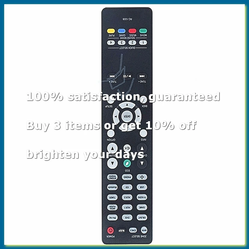 RC-1228 Remote Control Replace for Integrated Network AV Receiver AVR-X3600H AVR-X2600H AVR-S950H AVR-X3500H