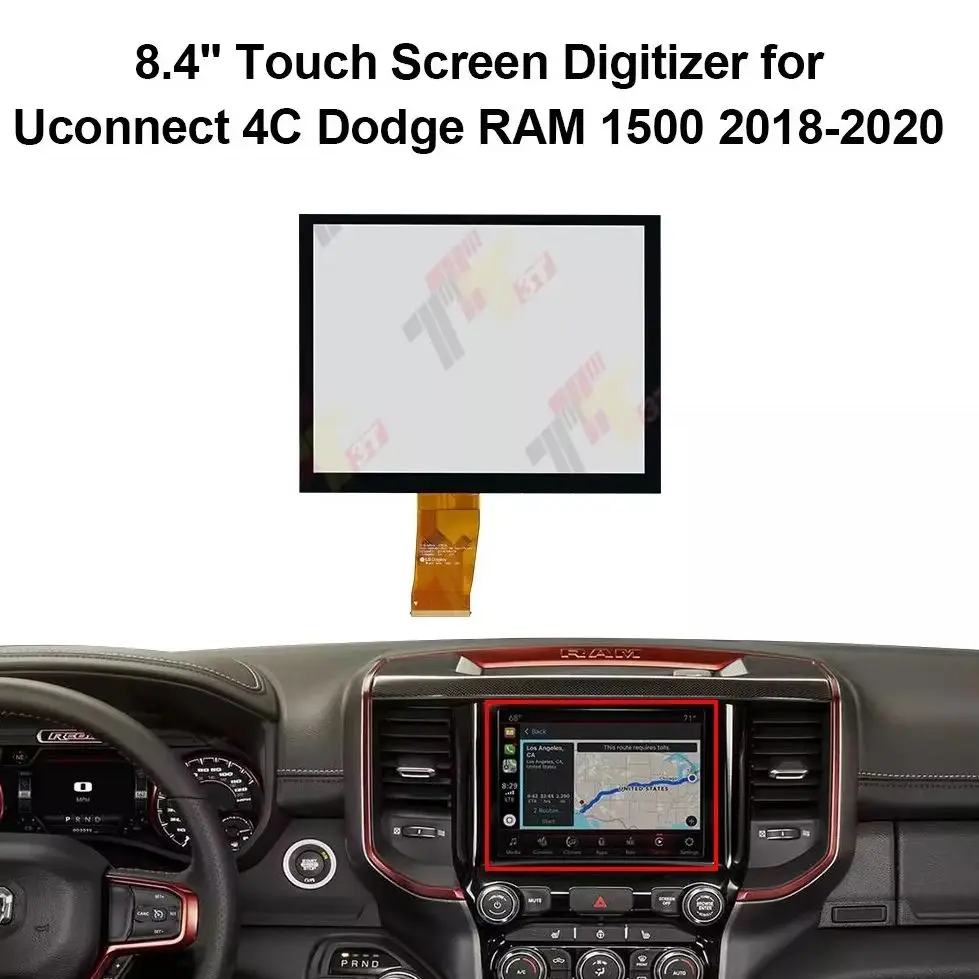 8,4" Touchscreen-Digitizer für Uconnect 4C Chrysler Dodge Jeep Radio Navigation – Detail 1