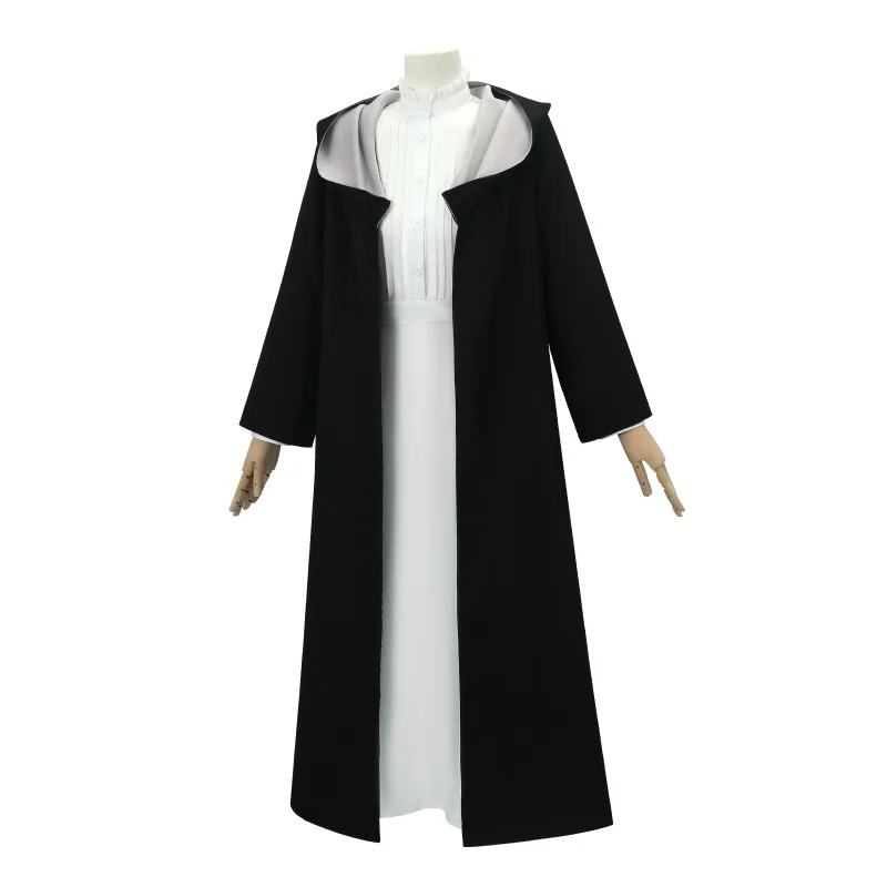 Farn Cosplay Kostüm Perücke Kleid Anime Uniform Kopfbedeckung Halloween Party Frauen Cosplay Kostüme