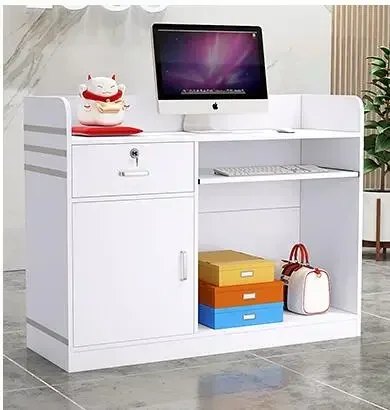Durable Cashier counter simple modern small clothing shop convenience store mother and baby shop shop bar table front desk