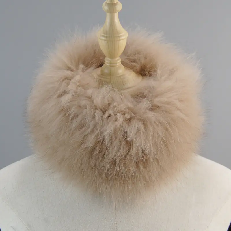 2026 Hot Sale Women Real Fox Fur Scarf Fur Headbands Good Elastic Winter Luxury Neck Warmer Natural Fur Mufflers Ring Scarves - Image 13