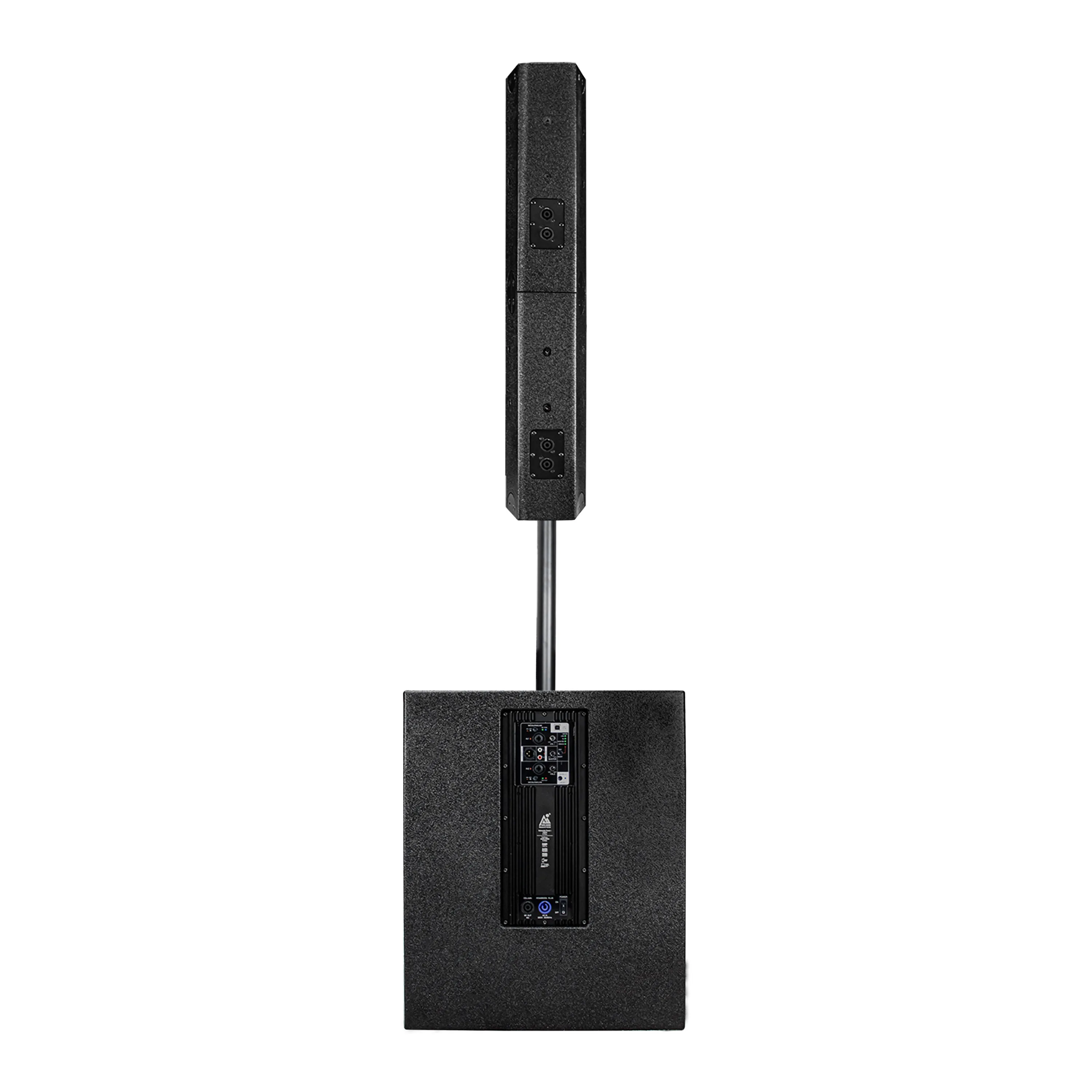 15 Inch Active Column Speaker   for Grand Ballroom, Hotel Lobby, Plaza Column Speaker