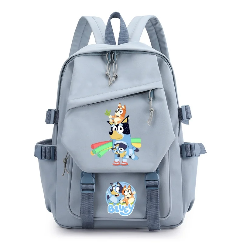 Bluey zaino Cartoon Anime Bingo Bluey zaino grande capacità Fashion Kawaii School Bag materiale scolastico impermeabile per bambini