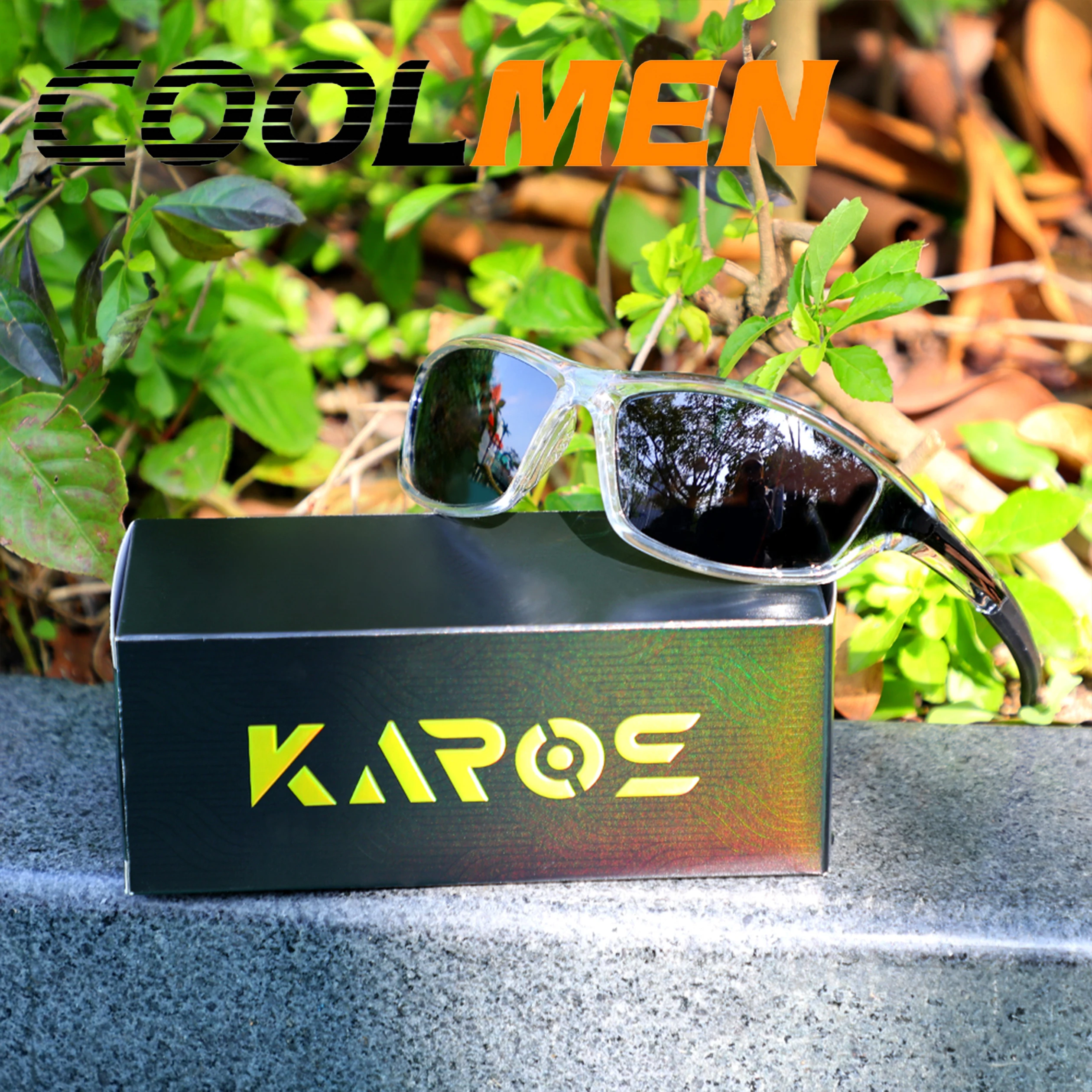 

COOLMEN Polarized Sports Cycling Fishing Running Sunglasses Rayed Sun Goggles Outdoor Polarized Sunglasses Men Women Eyewear