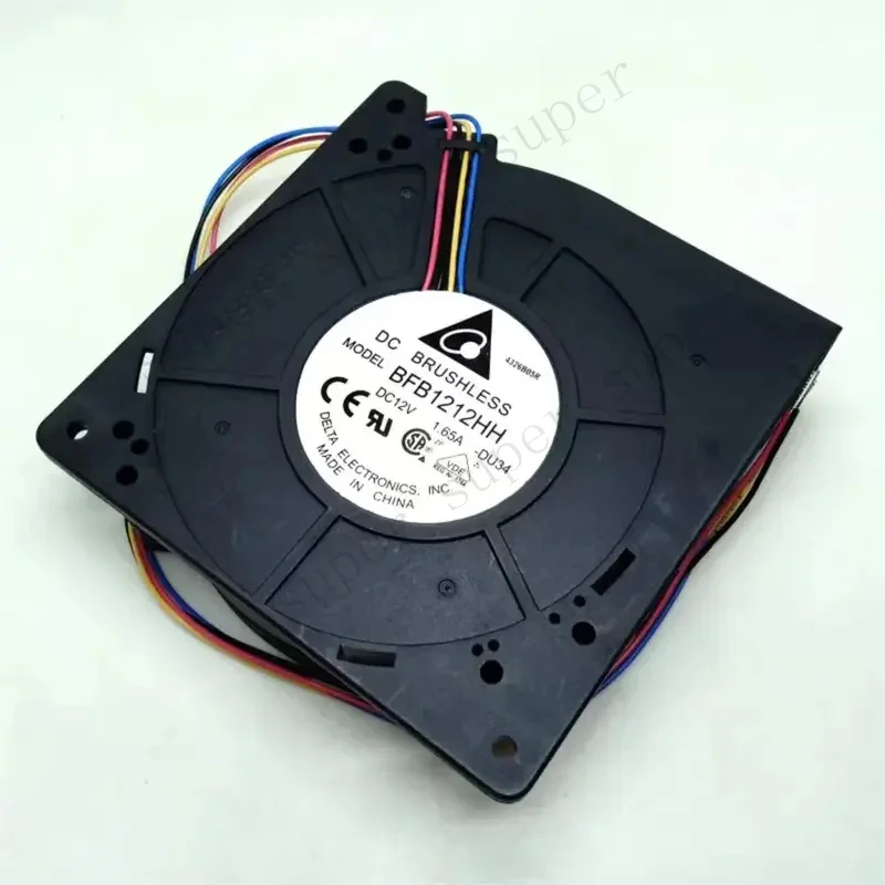 for Delta BFB1212HH 12V 120mm DC Blower Turbine Fan with PWM & Speed Measurement Cooling Systems