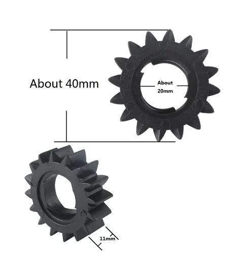 Engranaje de piñón del motor de arranque, motor de 16 dientes, cortacésped, pieza Briggs Stratton 693059 280104 S 693058 695708