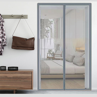 Mosquito and fly proof doors, mosquito nets, screen windows, door curtains, magnetic self-priming door curtains, no punching