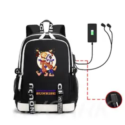 Sundrop Fnaf Backpack USB Charge Unisex Schoolbag For Teenage Games Backpack To School bag Student Book bag For Boys Girls