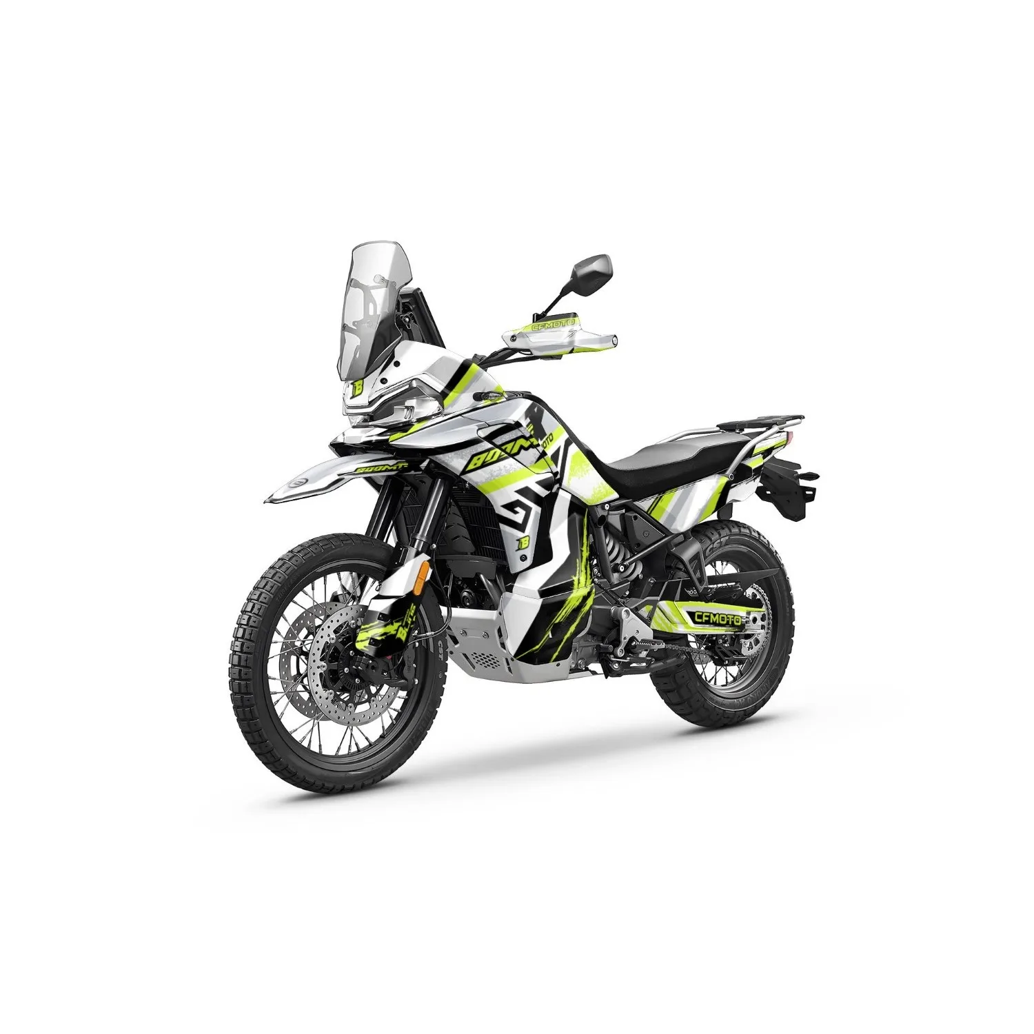 Motorcycle Body Fairing Sticker Decal Protective Street Bike Full Graphic Kit  For CFMOTO 800 MT-X 2025-2026 Design 2