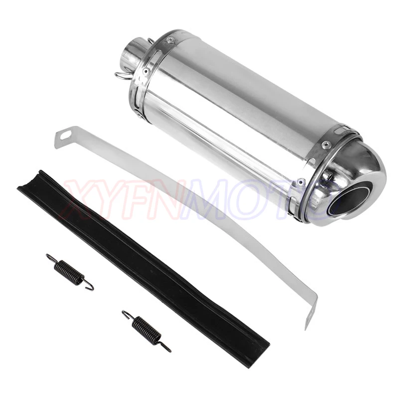 Aluminum 28mm Exhaust Muffler Pipe 50 90 110 125cc Chinese QUAD ATV For Honda CRF50 XR50 CRF50 DIRT BIKE SSR CT90 ATC70