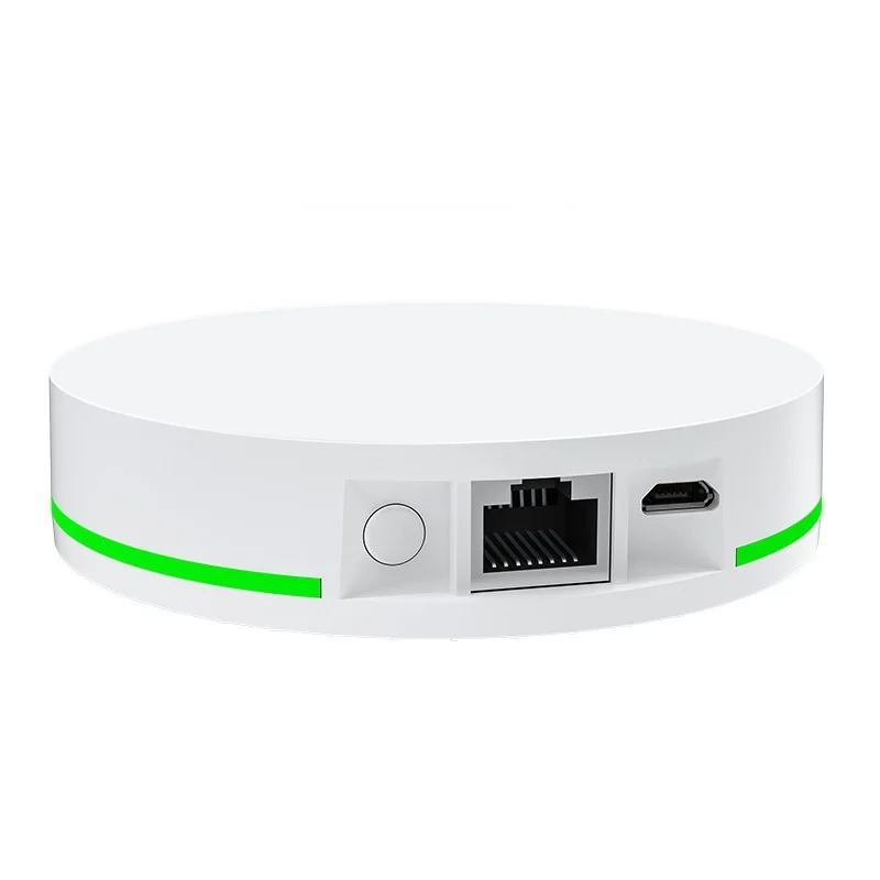 

Top Tuya Zigbee Gateway Zigbee 3.0 Hub with Network Cable Socket Wired Connection Smart Life Control