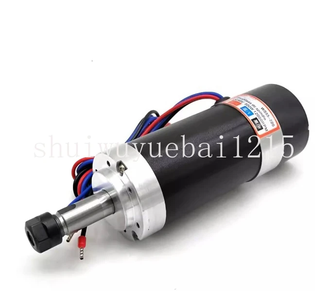 500W ER11 Brushless 48V Motor With WS55 220 BLDC Driver Spindle Clamp
