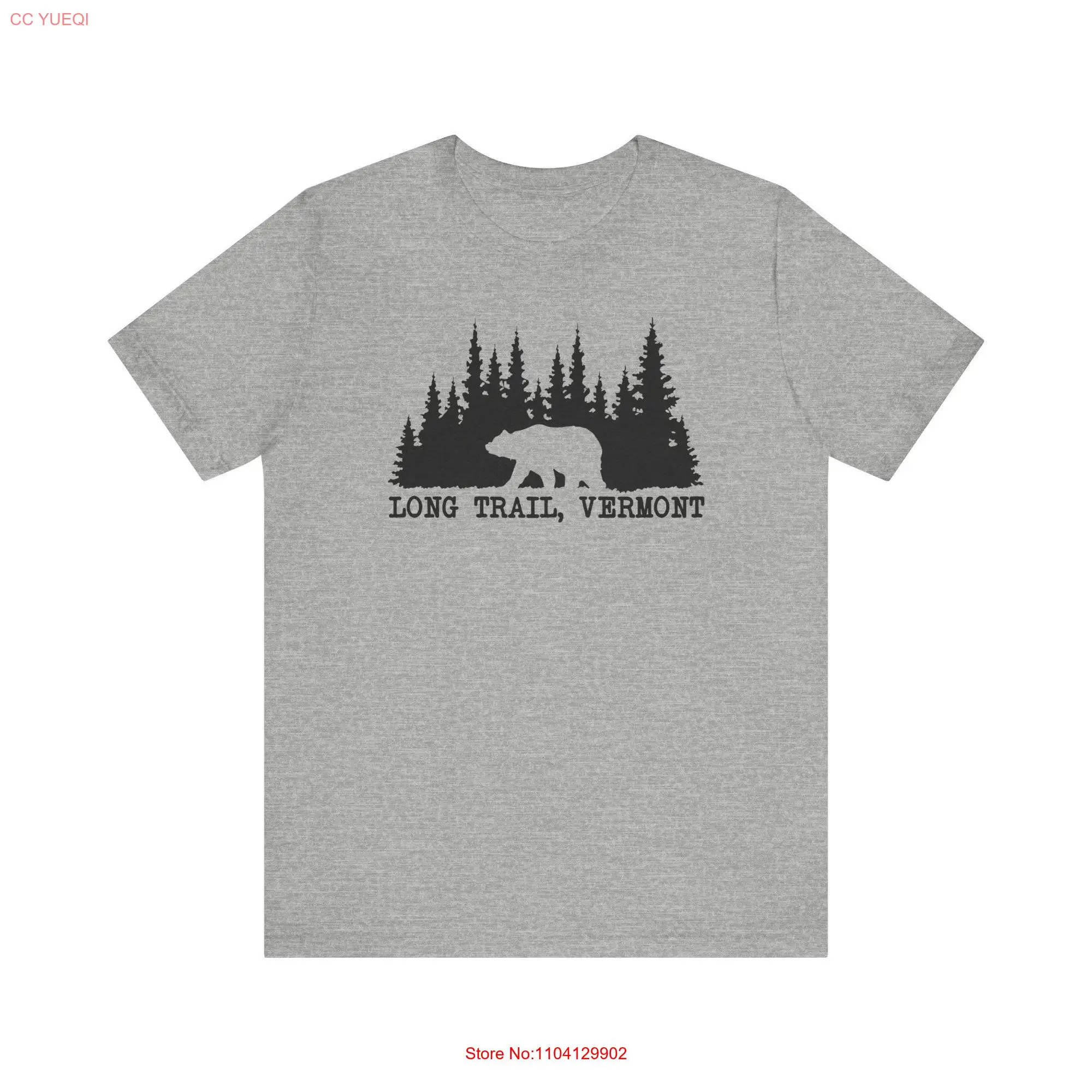 Long Trail Vermont T Shirt long or short sleeves