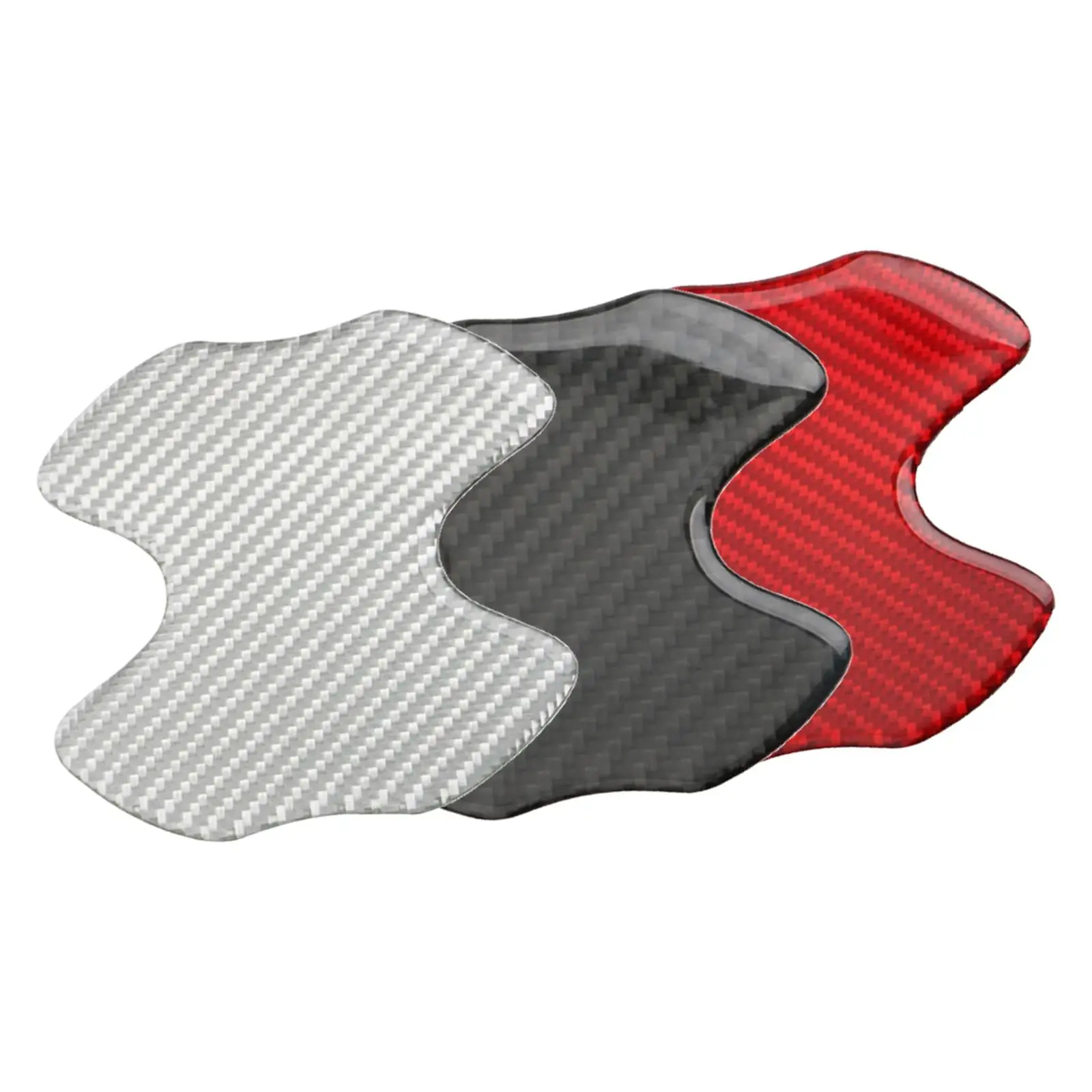 

4 шт., универсальная защитная пленка из углеродного волокна премиум-класса для автомобильных дверных ручек, царапины