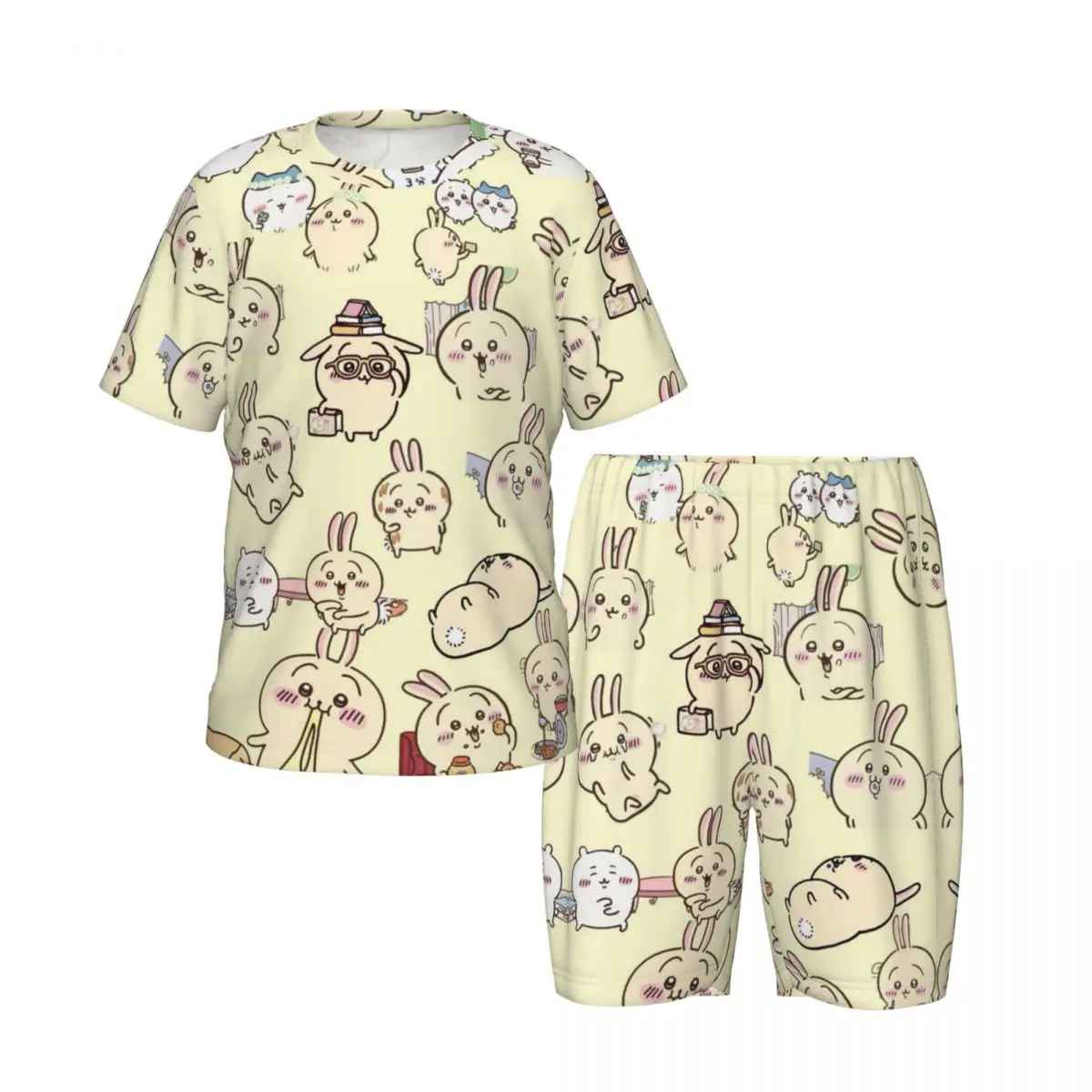 

Cute CHiiKAWA Pajamas 2 Pieces Set Western style home clothing for children Loungewear pyjama