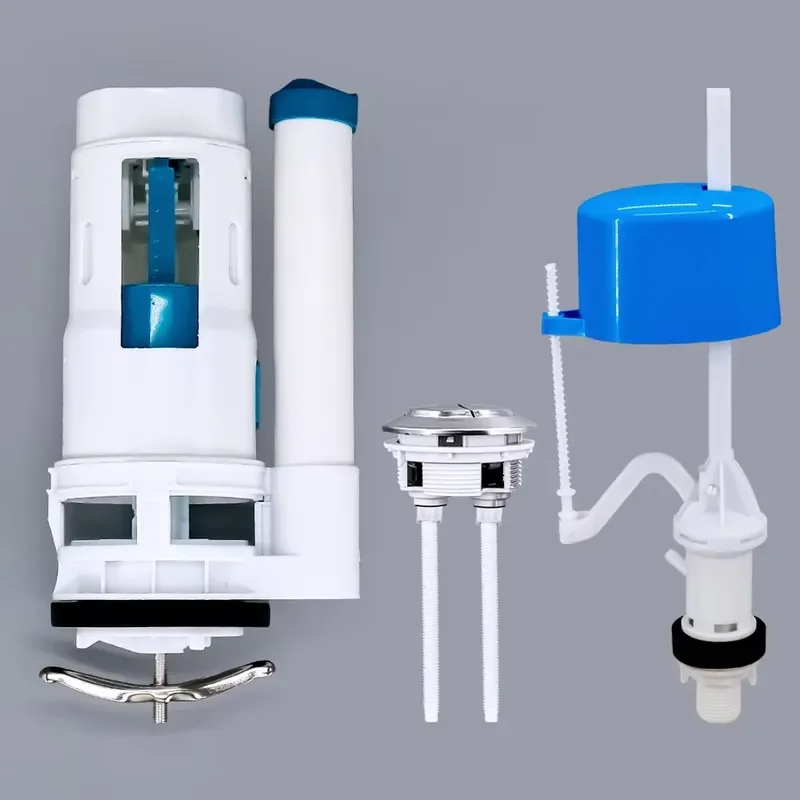 Toilet Tank Accessories Water Tank Parts Components Replacement Kit for Universal Fit Repair