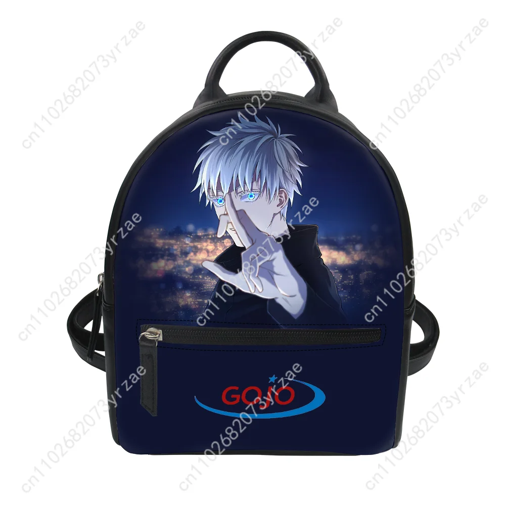 Satoru Gojo Backpack Purse Womens Schoolbags Personalized Double Shoulder Bag High Quality Fashion Travel Daypack Customize Bags