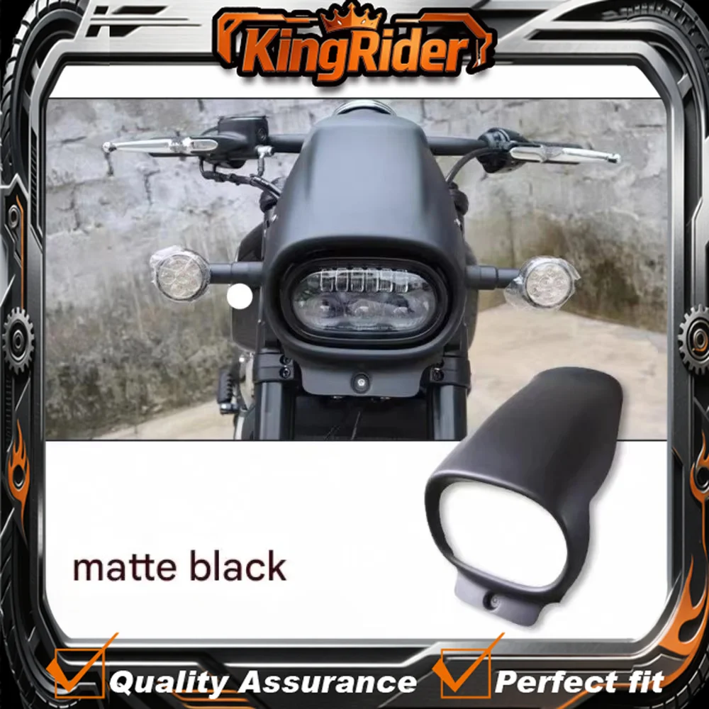 【Supreme quality】For SRV 600 Retro Pig Nose Fairing Headlight Cover Windshield Direct Fit No Modification