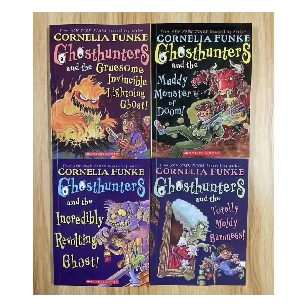 English Storybook For GhosthuntersSeriesCorneliaFunke Ghostbusters Series 4 Children's Reading Chapter