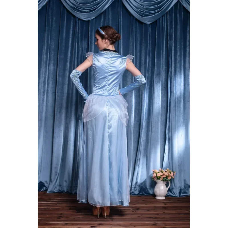 AA Costume da Cenerentola di Halloween Principessa sexy da neve con fantasia per donne adulte 2025 Nuovo