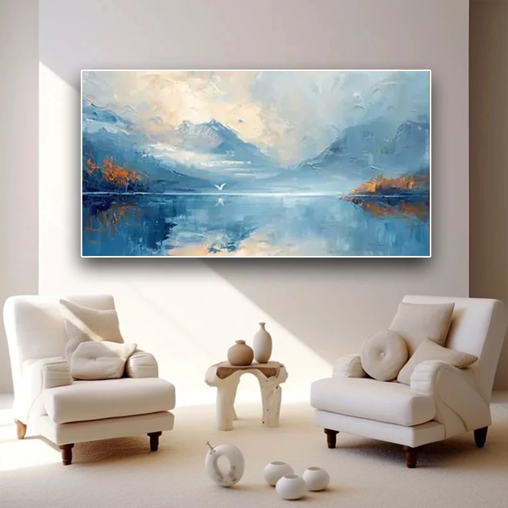 

Fashion Abstract Home Decoration Poster 100% Handmade Canvas Oil Paintings Modern Salon Wall Art For Living Room Decor Picture