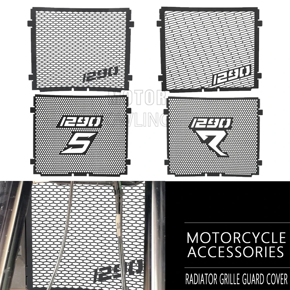 Para 1290 super aventura s r 2017 2018 2019 2020 acessórios da motocicleta grade de radiador guarda grill capa protetor refrigerador óleo