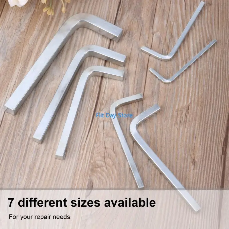 F92C 7pcs L Форма Квадратная Клавиша Ключ Ключи