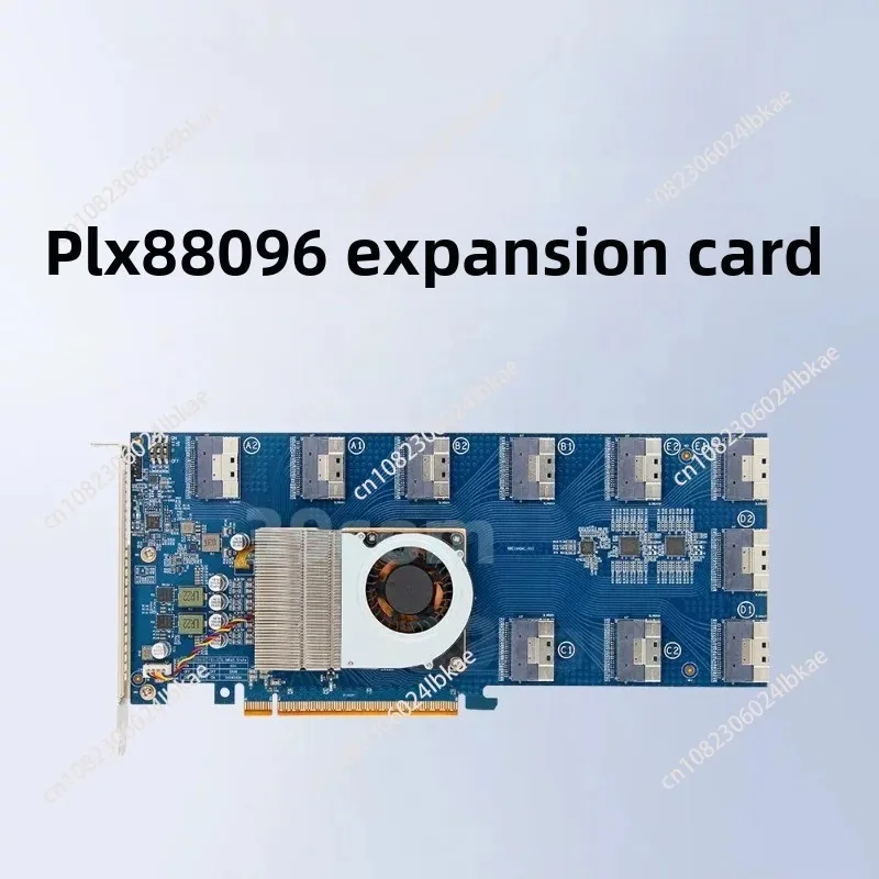 For PCIE4.0 split-free drive-free 6-10 8654 interfaces, plx88096 expansion card 1 piece