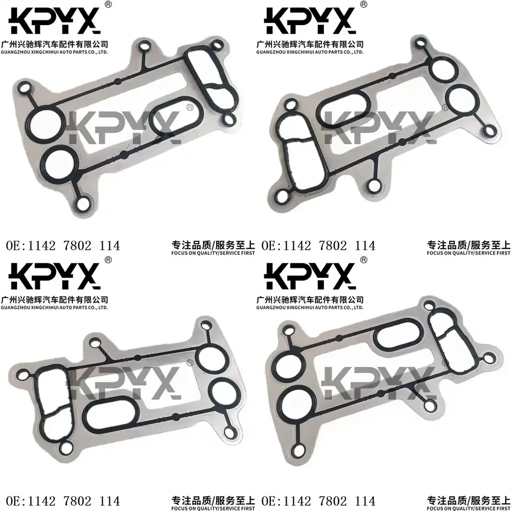 

Oil Cooler Gasket Seal Kit for BMW E81 E87 E90 E60 E83 E84 11427802114 Auto Car Engine Cooling System Replacement Part