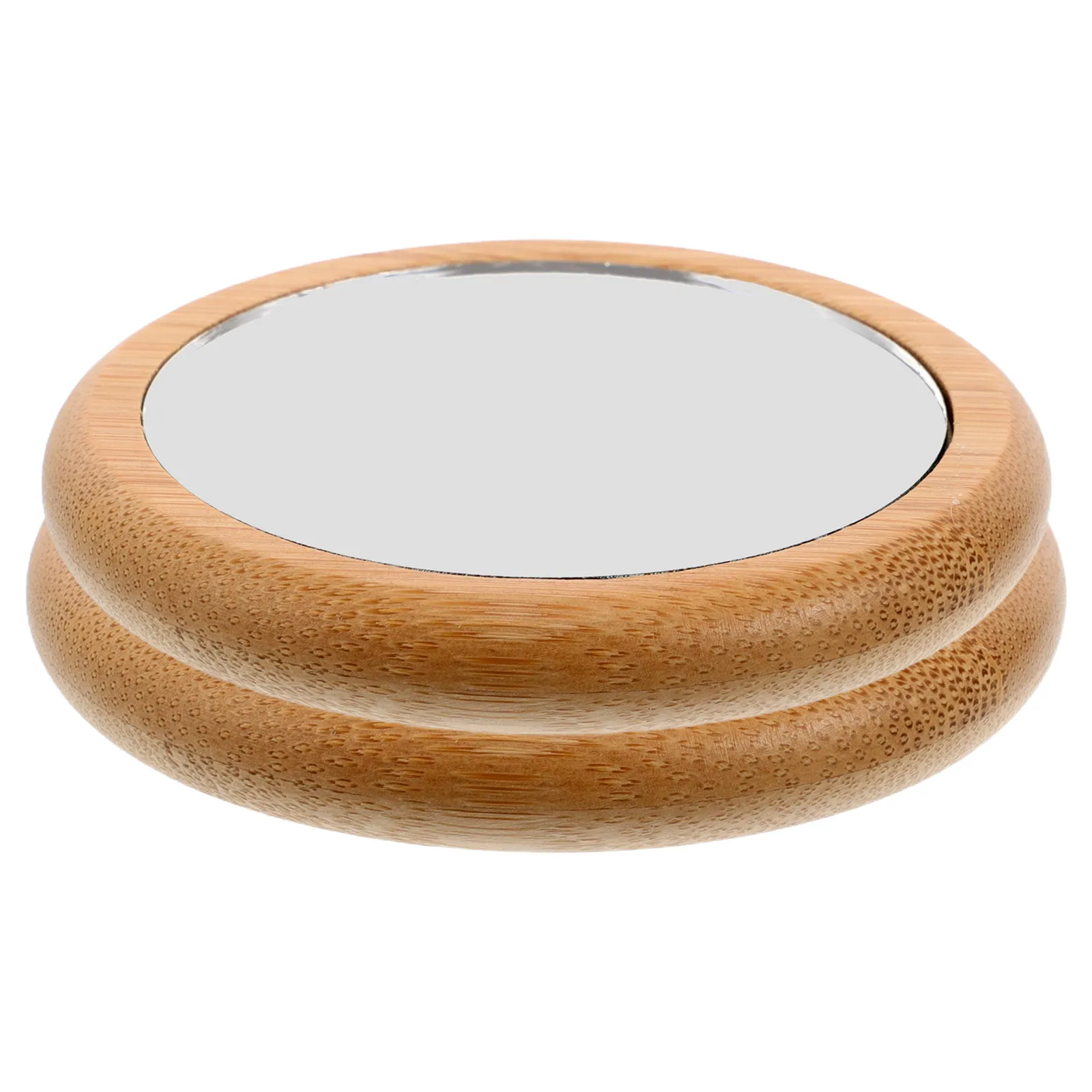 

2Pcs Portable Mini Mirror Compact Handheld Round Makeup Mirror Small Travel Dressing Accessory Lightweight Pocket Purse Vanity