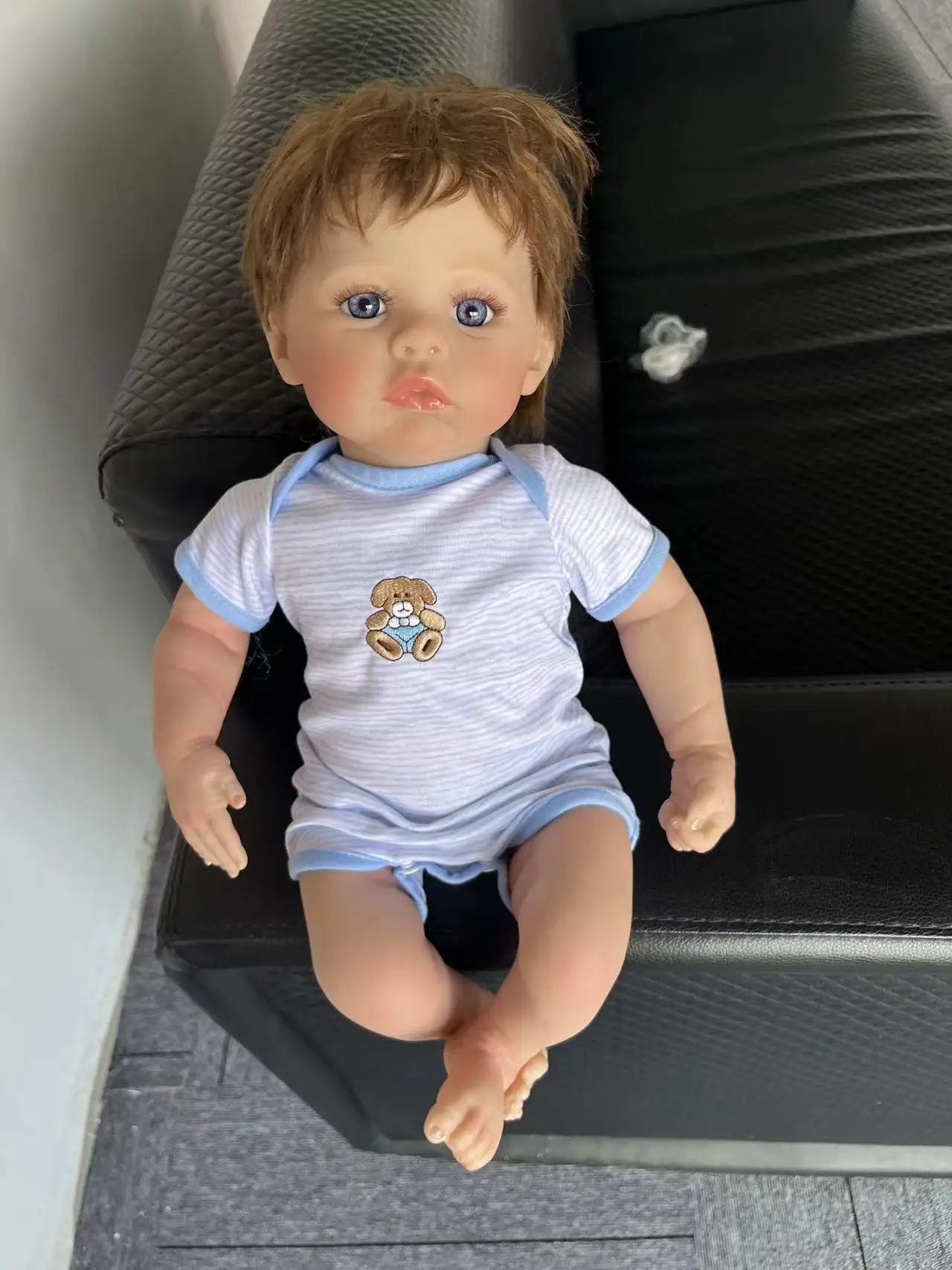 45CM Reborn bébé poupée prairie réaliste plusieurs couches peau 3D avec des veines visibles haute qualité Muñecas Bonecas Bebe Reborn poupées