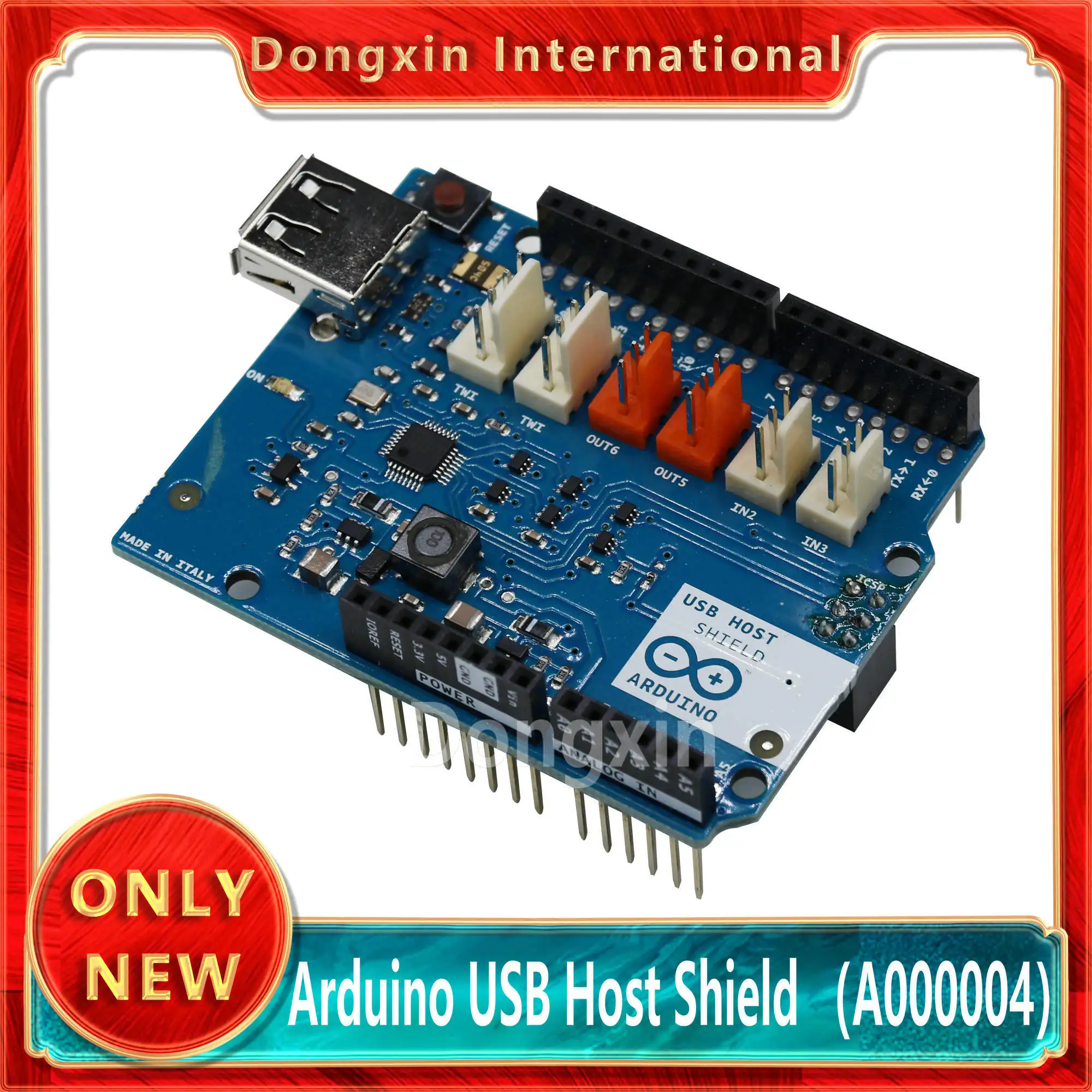 

Arduino USB хост щит MAX3421E USB периферийный, хост-контроллер A000004