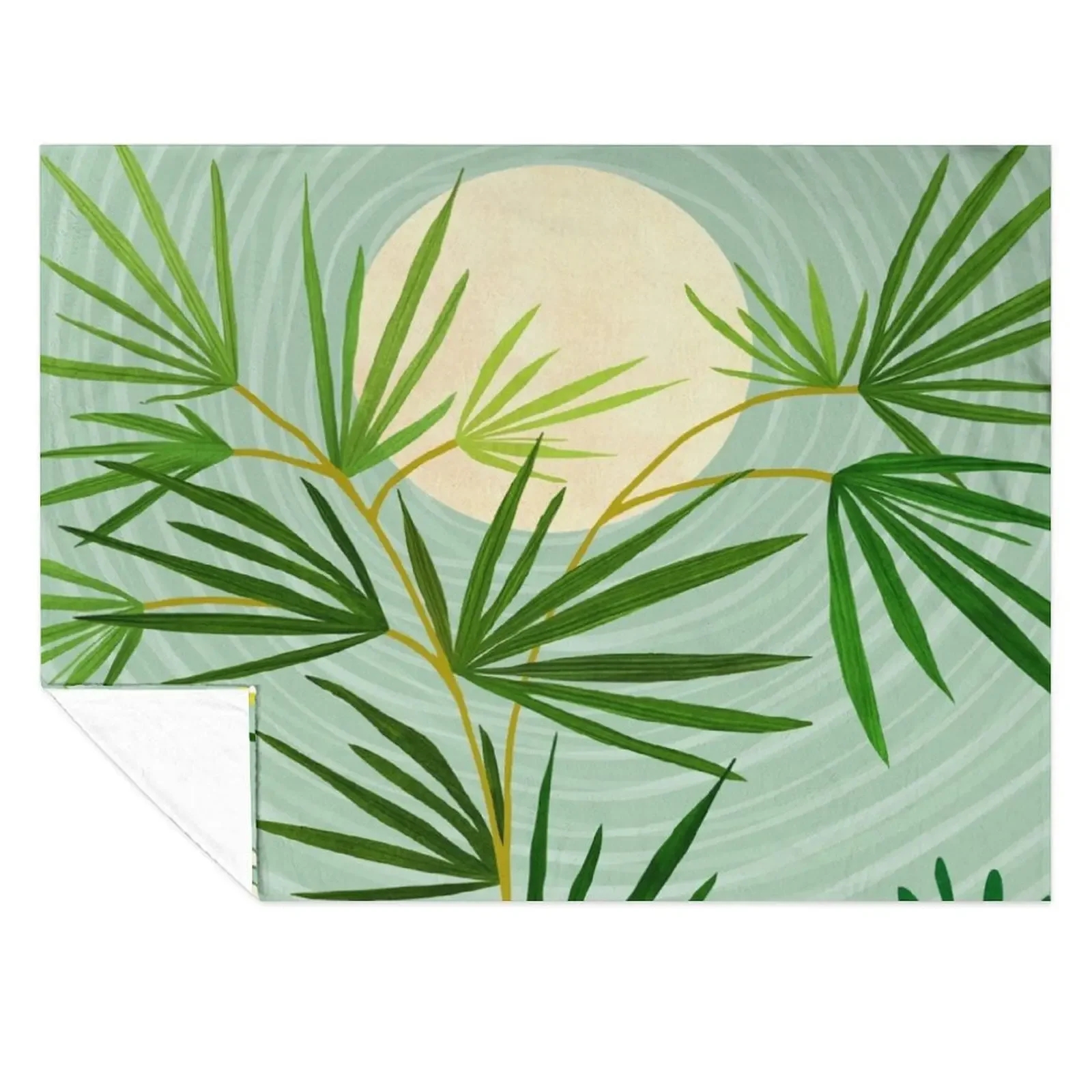 

Spring Desert Night Throw Blanket Beach decorative Blankets Sofas Of Decoration Custom Blankets