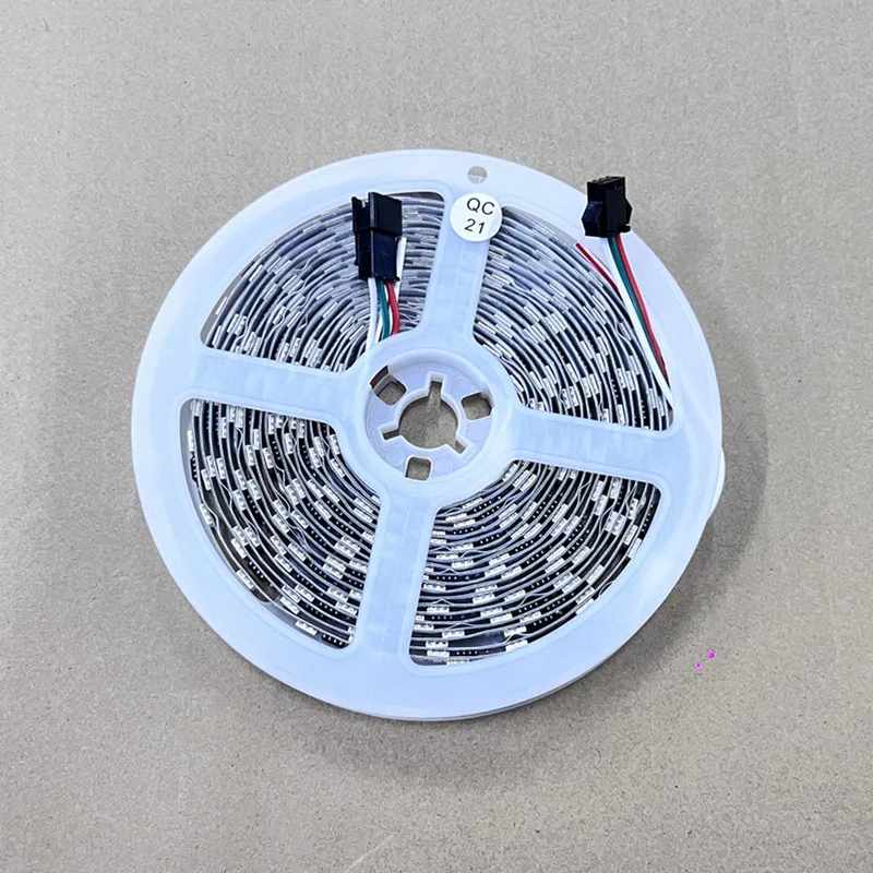 3-wire 5M 12v IC1903 Led Strip 5050 Addressable 60Leds/m Led Pixels 1  Ic Control 3 Leds DC12V Led Light IP20 10mm 60Leds