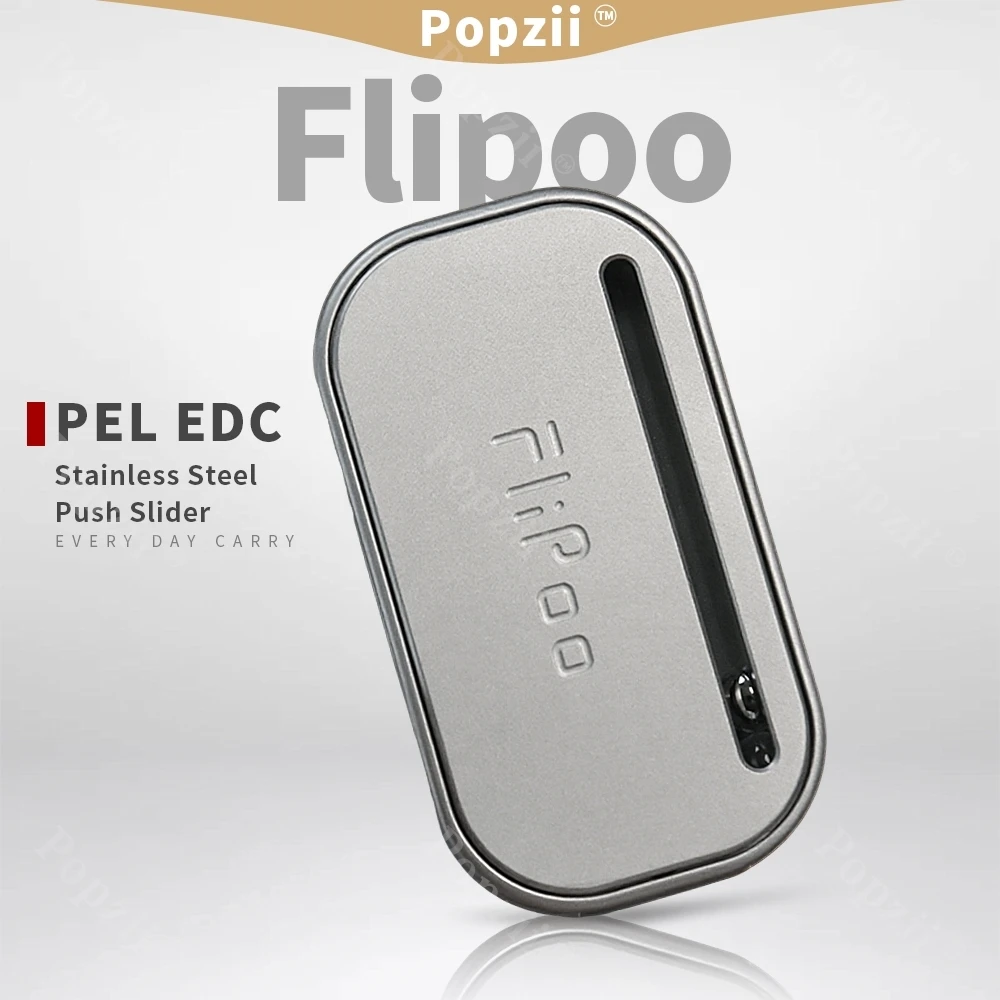 

PEL EDC Flipoo Механический магнит Непоседа Слайдер Нержавеющая сталь Непоседающая игрушка Офисные гаджеты для снятия стресса Игрушки для беспокойства