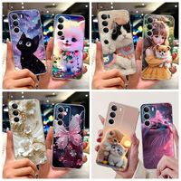 Phone Case For Realmel C71 2025 Cover TPU Soft Silicone Shell Shockproof Bumper Oppo realme C71 C 71 4G  Cartoons Butterfly