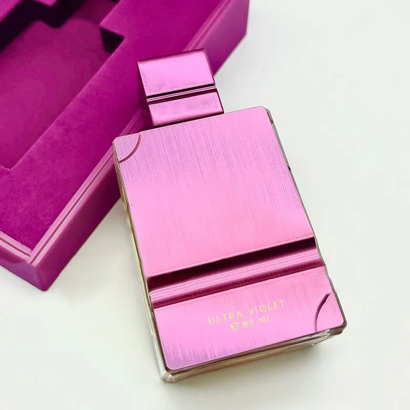

Ultra Violet Extrait de Parfum: Modern Pink Finish, Rich Floral & Fruity Notes for Women