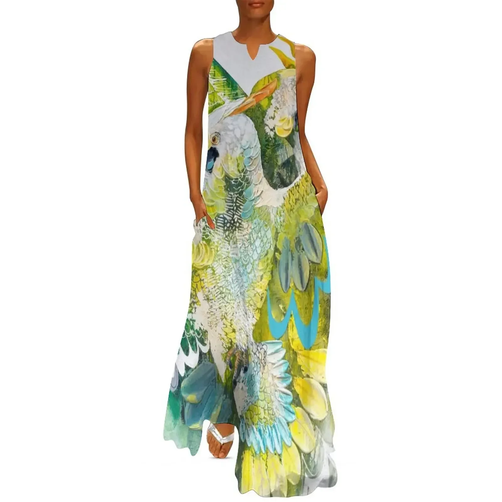 

Cockatoo party Long Dress sexy dress elegant dresses for women women's luxury party dress