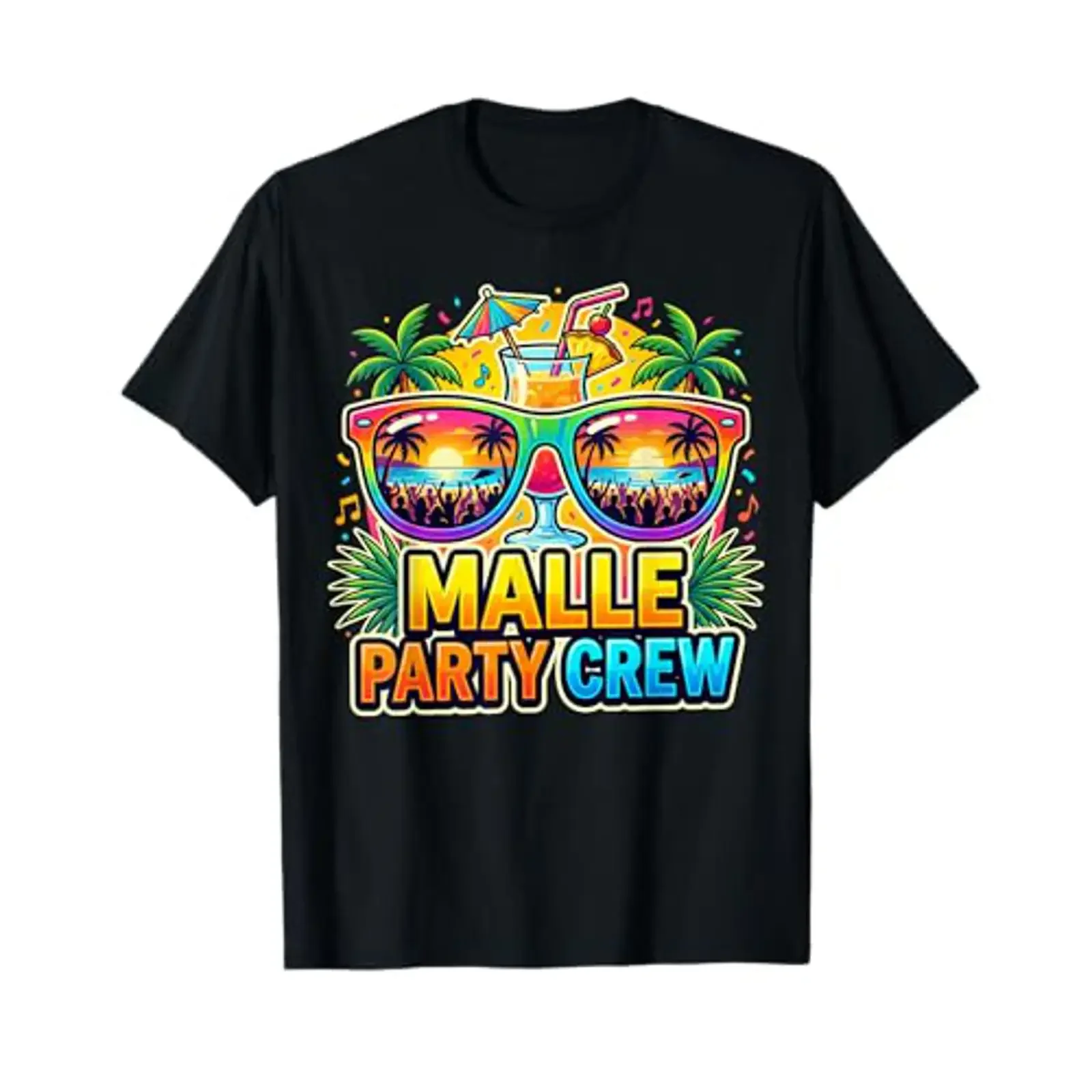 Compare prices for Malle Mallorca Party across all European vintage Washed Top For Everyday Wear Unisex Soft streetwear